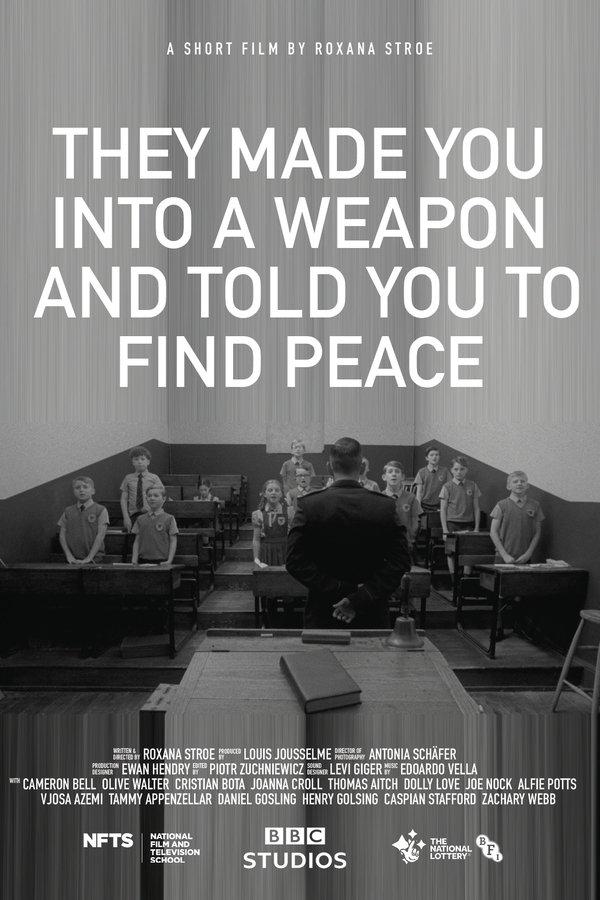 They made you into a weapon and told you to find peace